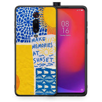 Thumbnail for Θήκη Xiaomi Mi 9T Sunset Memories από τη Smartfits με σχέδιο στο πίσω μέρος και μαύρο περίβλημα | Xiaomi Mi 9T Sunset Memories case with colorful back and black bezels