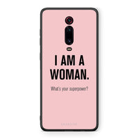 Thumbnail for Xiaomi Mi 9T Superpower Woman θήκη από τη Smartfits με σχέδιο στο πίσω μέρος και μαύρο περίβλημα | Smartphone case with colorful back and black bezels by Smartfits