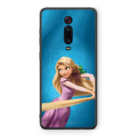 Thumbnail for Xiaomi Mi 9T Tangled 2 Θήκη Αγίου Βαλεντίνου από τη Smartfits με σχέδιο στο πίσω μέρος και μαύρο περίβλημα | Smartphone case with colorful back and black bezels by Smartfits