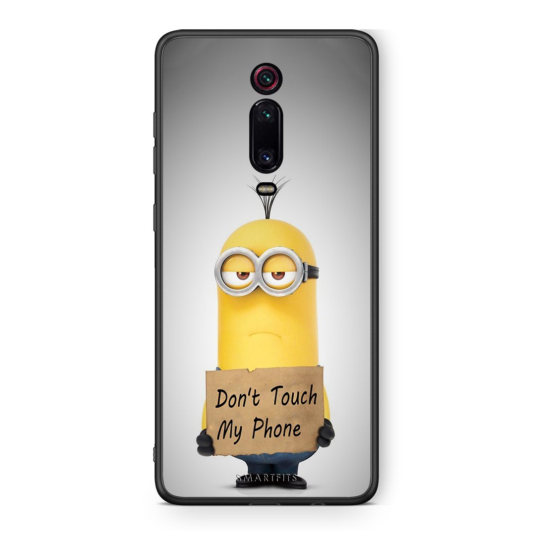 4 - Xiaomi Mi 9T Minion Text case, cover, bumper