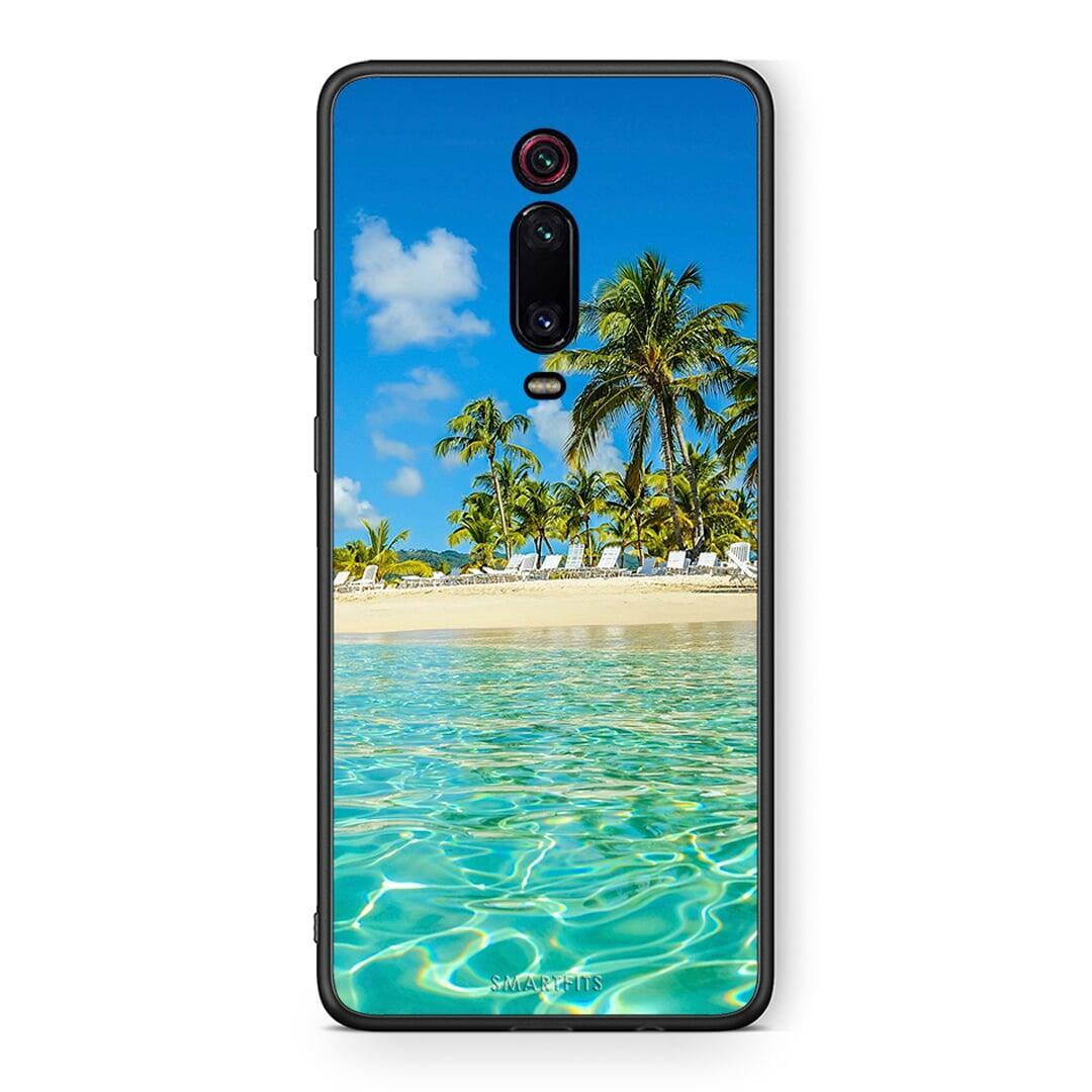 Xiaomi Mi 9T Tropical Vibes Θήκη από τη Smartfits με σχέδιο στο πίσω μέρος και μαύρο περίβλημα | Smartphone case with colorful back and black bezels by Smartfits