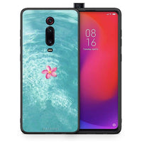 Thumbnail for Θήκη Xiaomi Mi 9T Water Flower από τη Smartfits με σχέδιο στο πίσω μέρος και μαύρο περίβλημα | Xiaomi Mi 9T Water Flower case with colorful back and black bezels