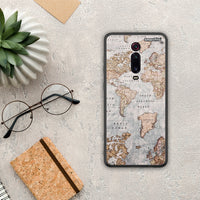 Thumbnail for World Map - Xiaomi Redmi K20 / K20 Pro θήκη