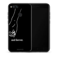 Thumbnail for Θήκη Αγίου Βαλεντίνου Xiaomi Mi A1 Always & Forever 2 από τη Smartfits με σχέδιο στο πίσω μέρος και μαύρο περίβλημα | Xiaomi Mi A1 Always & Forever 2 case with colorful back and black bezels