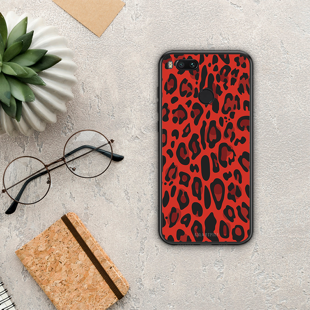 Animal Red Leopard - Xiaomi Mi A1 case