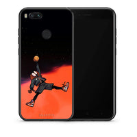 Thumbnail for Θήκη Xiaomi Mi A1 Basketball Hero από τη Smartfits με σχέδιο στο πίσω μέρος και μαύρο περίβλημα | Xiaomi Mi A1 Basketball Hero case with colorful back and black bezels