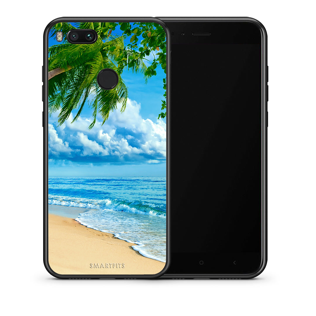 Θήκη Xiaomi Mi A1 Beautiful Beach από τη Smartfits με σχέδιο στο πίσω μέρος και μαύρο περίβλημα | Xiaomi Mi A1 Beautiful Beach case with colorful back and black bezels