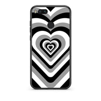 Thumbnail for xiaomi mi aBlack Hearts θήκη από τη Smartfits με σχέδιο στο πίσω μέρος και μαύρο περίβλημα | Smartphone case with colorful back and black bezels by Smartfits