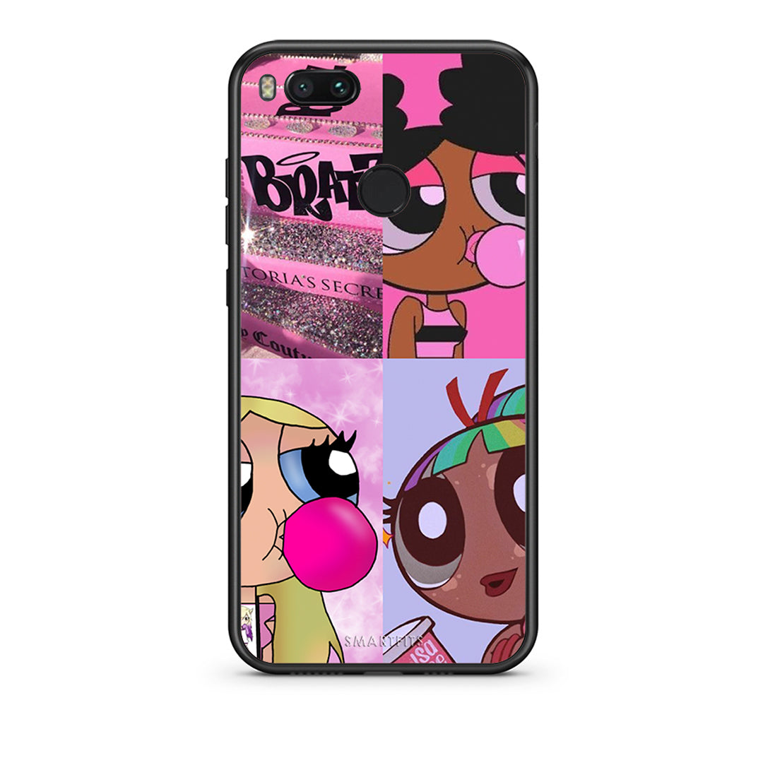 xiaomi mi aBubble Girls Θήκη Αγίου Βαλεντίνου από τη Smartfits με σχέδιο στο πίσω μέρος και μαύρο περίβλημα | Smartphone case with colorful back and black bezels by Smartfits