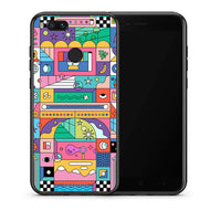 Thumbnail for Θήκη Xiaomi Mi A1 Bubbles Soap από τη Smartfits με σχέδιο στο πίσω μέρος και μαύρο περίβλημα | Xiaomi Mi A1 Bubbles Soap case with colorful back and black bezels