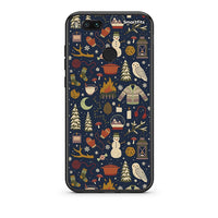 Thumbnail for xiaomi mi aChristmas Elements θήκη από τη Smartfits με σχέδιο στο πίσω μέρος και μαύρο περίβλημα | Smartphone case with colorful back and black bezels by Smartfits