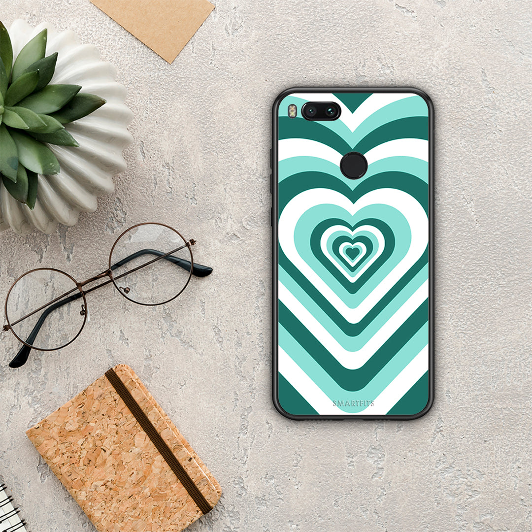 Green Hearts - Xiaomi Mi A1 case