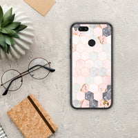 Thumbnail for Marble Hexagon Pink - Xiaomi Mi A1 case