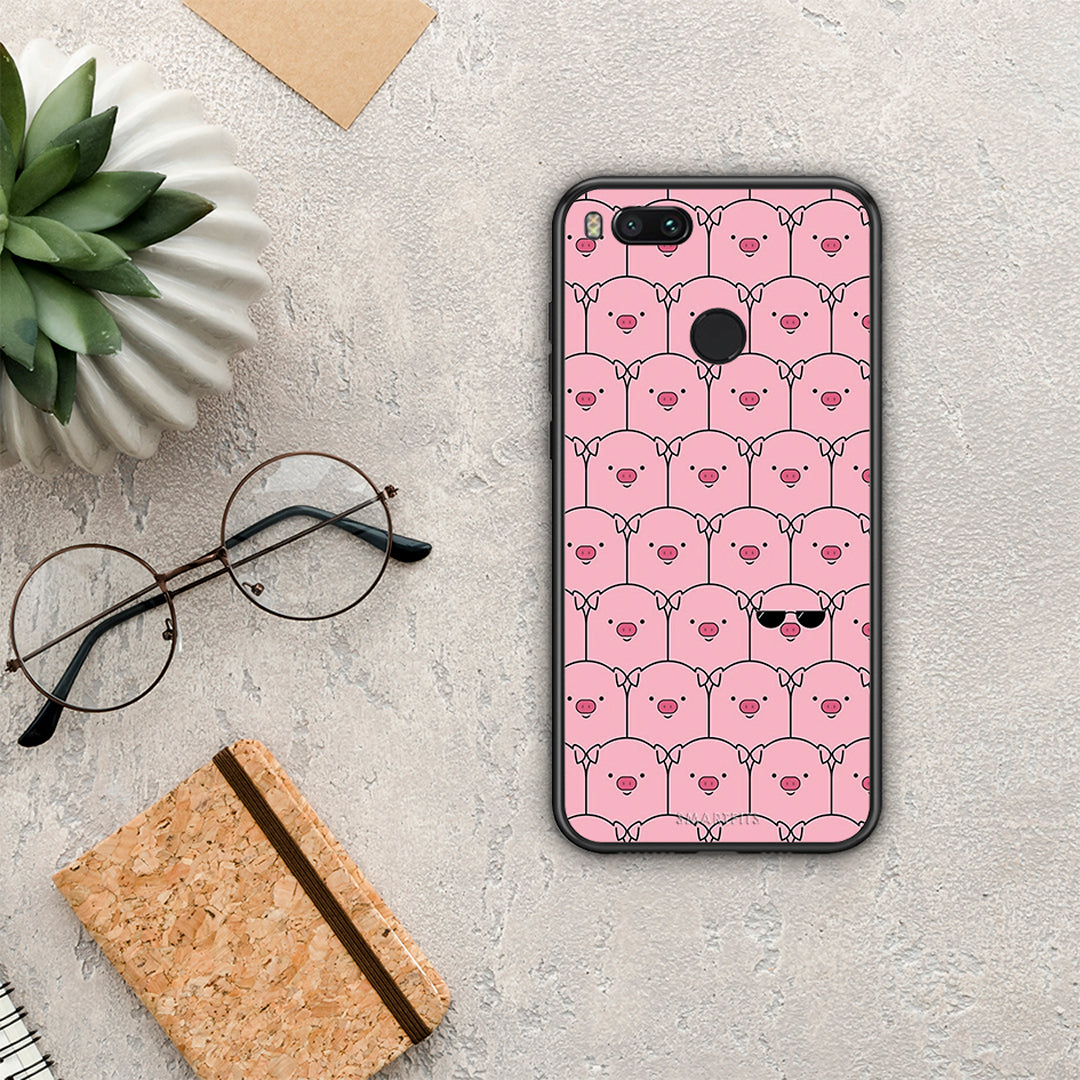 Pig Glasses - Xiaomi Mi A1 case