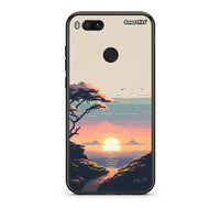 Thumbnail for xiaomi mi aPixel Sunset Θήκη από τη Smartfits με σχέδιο στο πίσω μέρος και μαύρο περίβλημα | Smartphone case with colorful back and black bezels by Smartfits