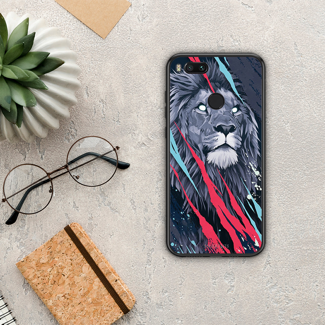 PopArt Lion Designer - Xiaomi Mi A1 case