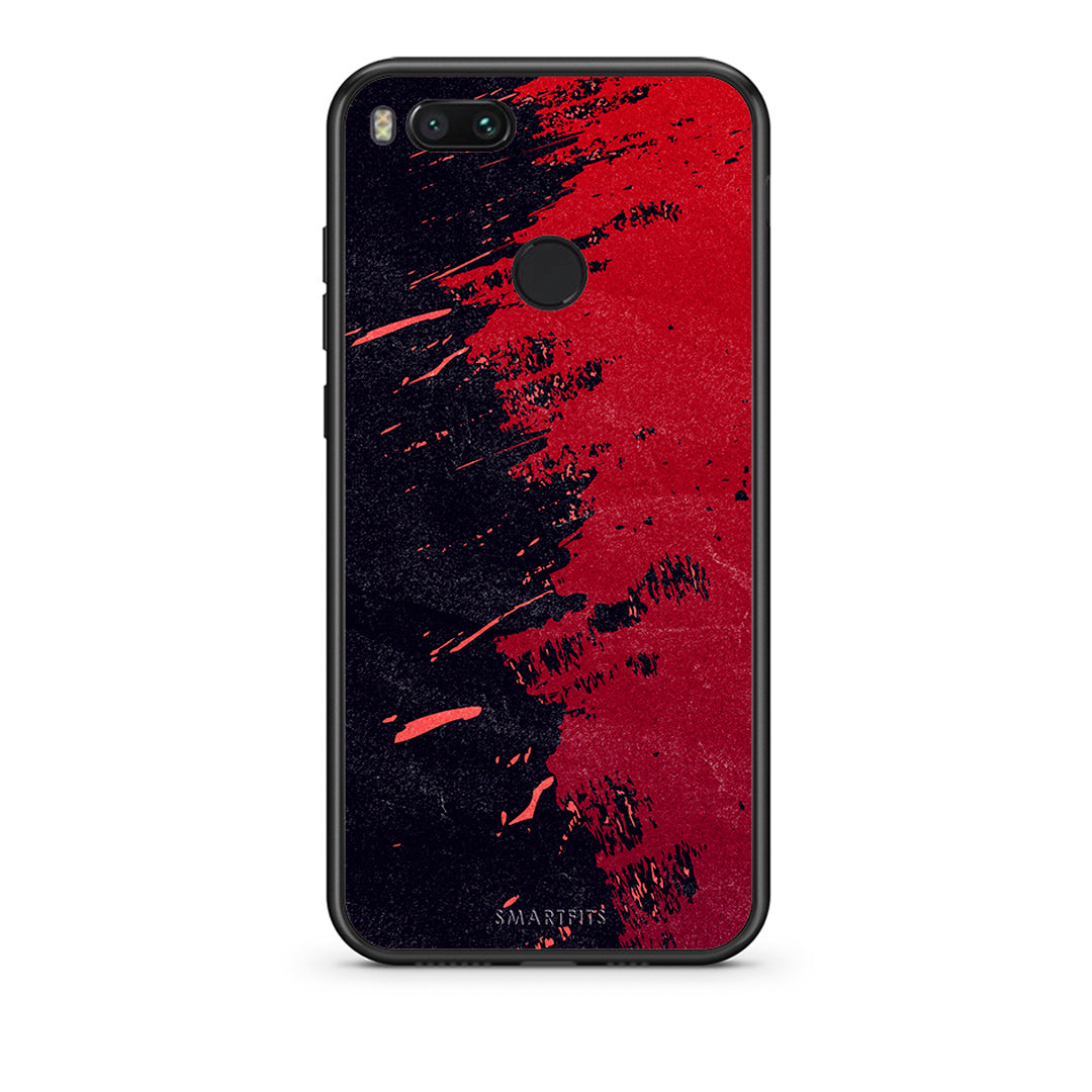xiaomi mi aRed Paint Θήκη Αγίου Βαλεντίνου από τη Smartfits με σχέδιο στο πίσω μέρος και μαύρο περίβλημα | Smartphone case with colorful back and black bezels by Smartfits
