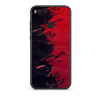 Thumbnail for xiaomi mi aRed Paint Θήκη Αγίου Βαλεντίνου από τη Smartfits με σχέδιο στο πίσω μέρος και μαύρο περίβλημα | Smartphone case with colorful back and black bezels by Smartfits