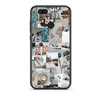 Thumbnail for xiaomi mi aRetro Beach Life Θήκη από τη Smartfits με σχέδιο στο πίσω μέρος και μαύρο περίβλημα | Smartphone case with colorful back and black bezels by Smartfits