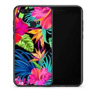 Thumbnail for Θήκη Xiaomi Mi A1 Tropical Flowers από τη Smartfits με σχέδιο στο πίσω μέρος και μαύρο περίβλημα | Xiaomi Mi A1 Tropical Flowers case with colorful back and black bezels