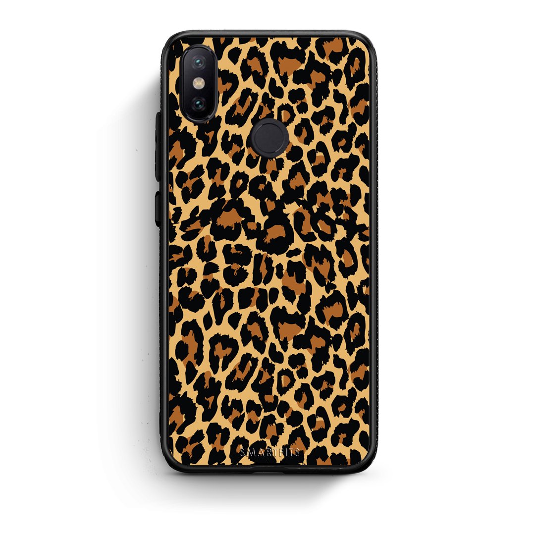 21 - Xiaomi Mi A2  Leopard Animal case, cover, bumper