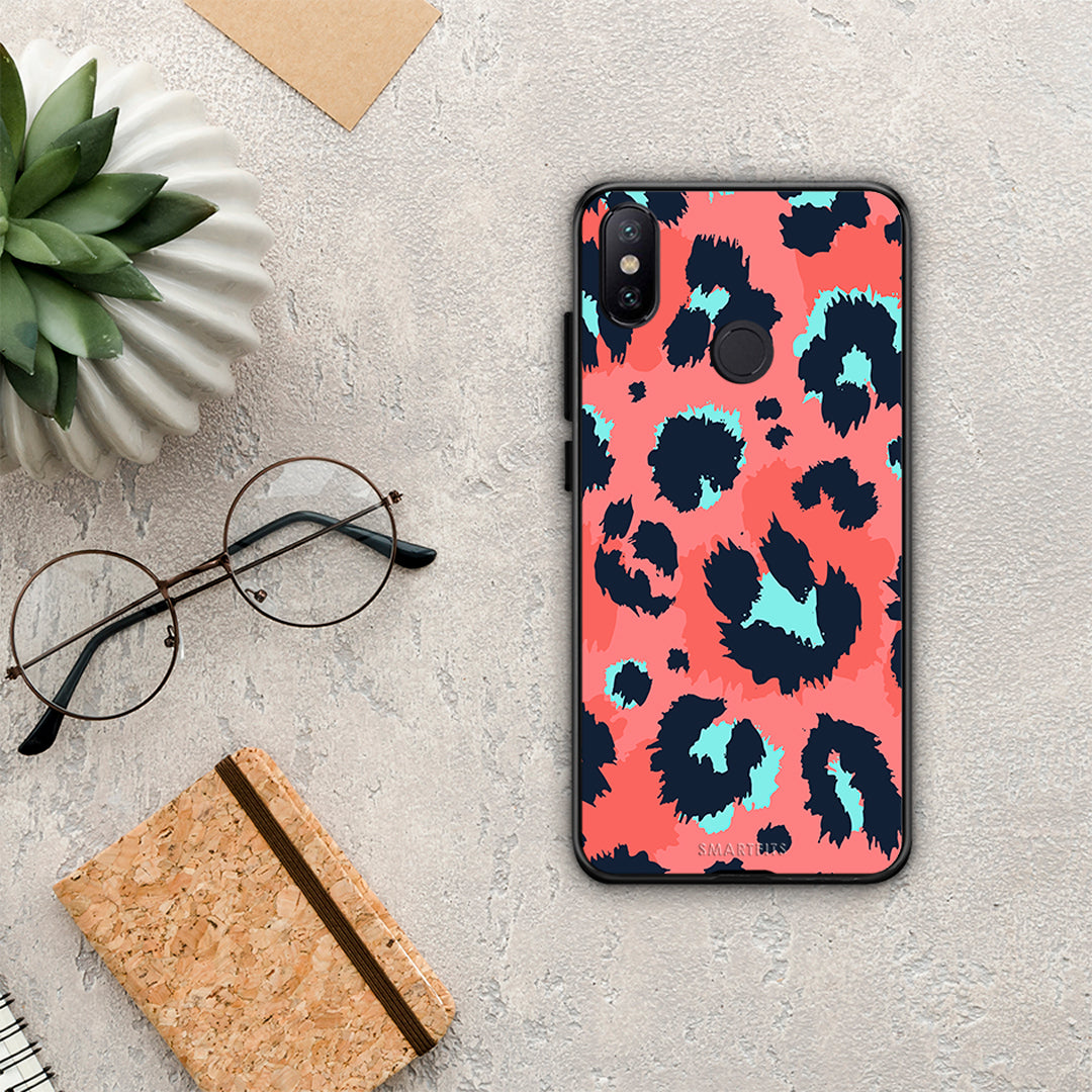 Animal Pink Leopard - Xiaomi Mi A2 case 