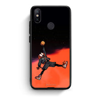 Thumbnail for Xiaomi Mi A2 Basketball Hero θήκη από τη Smartfits με σχέδιο στο πίσω μέρος και μαύρο περίβλημα | Smartphone case with colorful back and black bezels by Smartfits