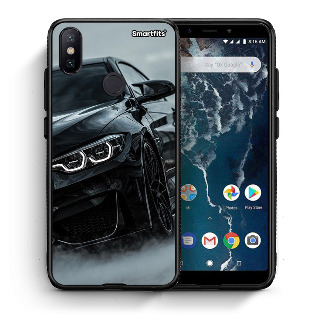 Θήκη Xiaomi Mi A2 Black BMW από τη Smartfits με σχέδιο στο πίσω μέρος και μαύρο περίβλημα | Xiaomi Mi A2 Black BMW case with colorful back and black bezels