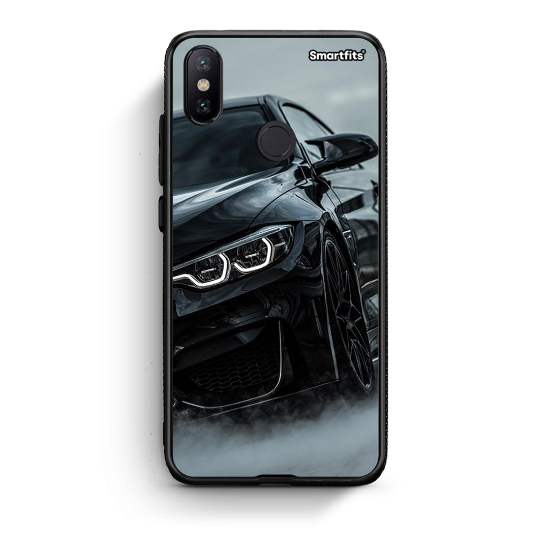 Xiaomi Mi A2 Black BMW θήκη από τη Smartfits με σχέδιο στο πίσω μέρος και μαύρο περίβλημα | Smartphone case with colorful back and black bezels by Smartfits