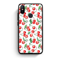 Thumbnail for Xiaomi Mi A2 Cherry Summer θήκη από τη Smartfits με σχέδιο στο πίσω μέρος και μαύρο περίβλημα | Smartphone case with colorful back and black bezels by Smartfits