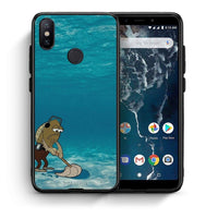 Thumbnail for Θήκη Xiaomi Mi A2 Clean The Ocean από τη Smartfits με σχέδιο στο πίσω μέρος και μαύρο περίβλημα | Xiaomi Mi A2 Clean The Ocean case with colorful back and black bezels