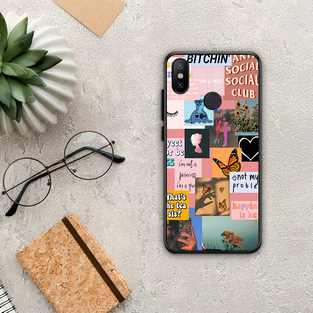 Collage Bitchin - Xiaomi Mi A2 case