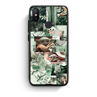 Thumbnail for Xiaomi Mi A2 Collage Dude Θήκη Αγίου Βαλεντίνου από τη Smartfits με σχέδιο στο πίσω μέρος και μαύρο περίβλημα | Smartphone case with colorful back and black bezels by Smartfits