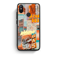 Thumbnail for Xiaomi Mi A2 Groovy Babe Θήκη Αγίου Βαλεντίνου από τη Smartfits με σχέδιο στο πίσω μέρος και μαύρο περίβλημα | Smartphone case with colorful back and black bezels by Smartfits