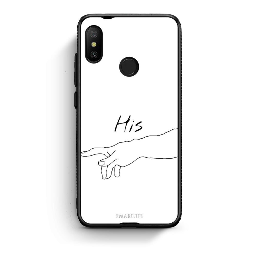 Xiaomi Mi A2 Lite Aeshetic Love 2 Θήκη Αγίου Βαλεντίνου από τη Smartfits με σχέδιο στο πίσω μέρος και μαύρο περίβλημα | Smartphone case with colorful back and black bezels by Smartfits