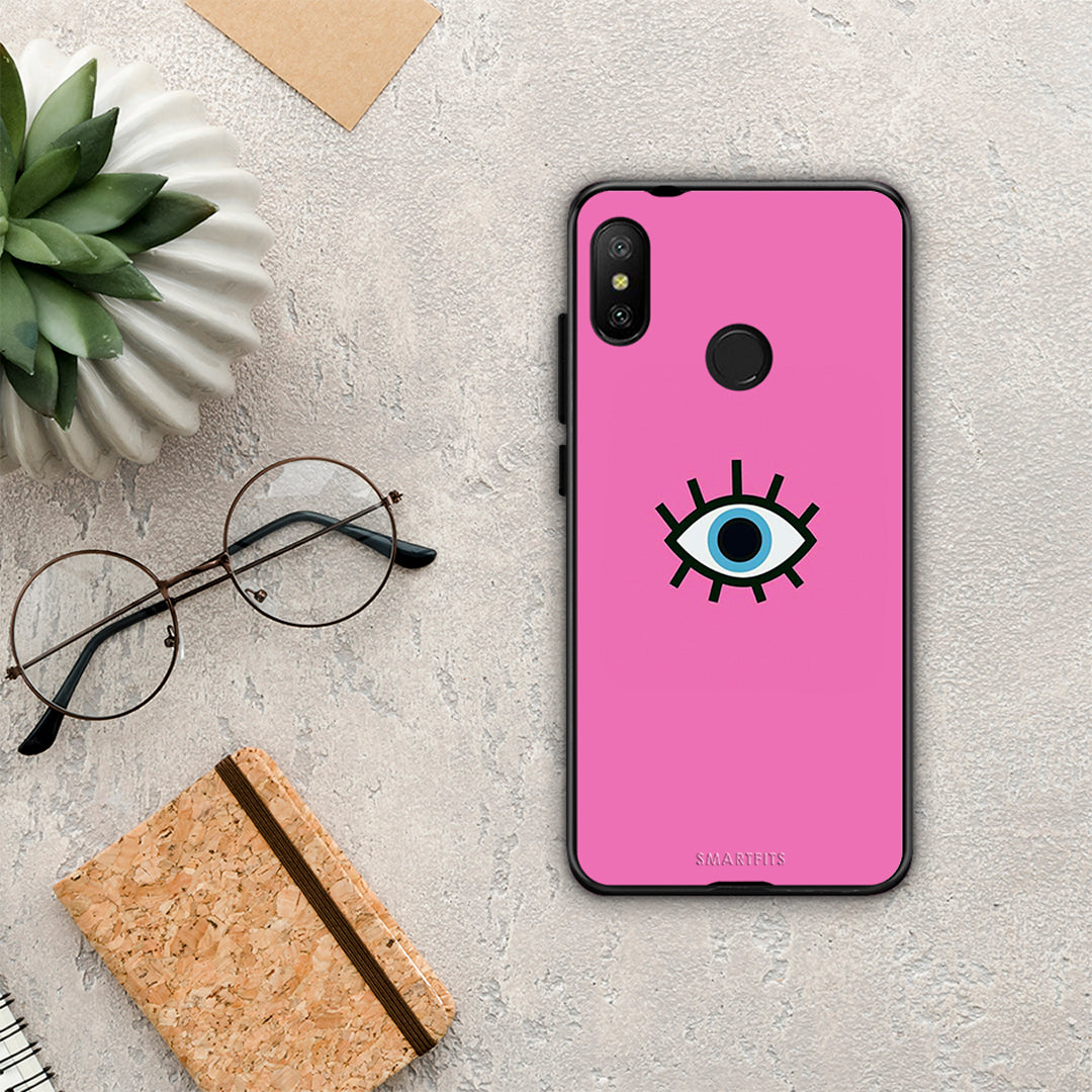 Blue Eye Pink - Xiaomi Mi A2 Lite case