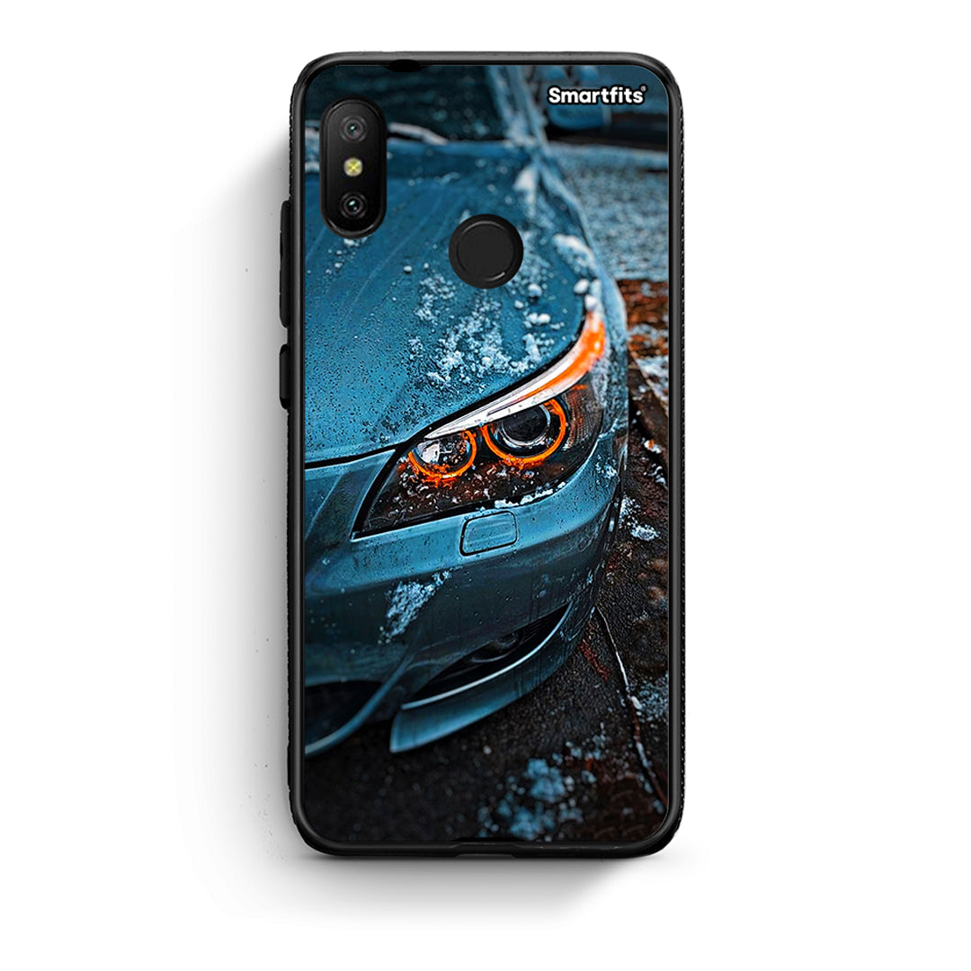 Xiaomi Mi A2 Lite Bmw E60 Θήκη από τη Smartfits με σχέδιο στο πίσω μέρος και μαύρο περίβλημα | Smartphone case with colorful back and black bezels by Smartfits