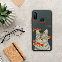 Thumbnail for Cat Goldfish - Xiaomi Mi A2 Lite case