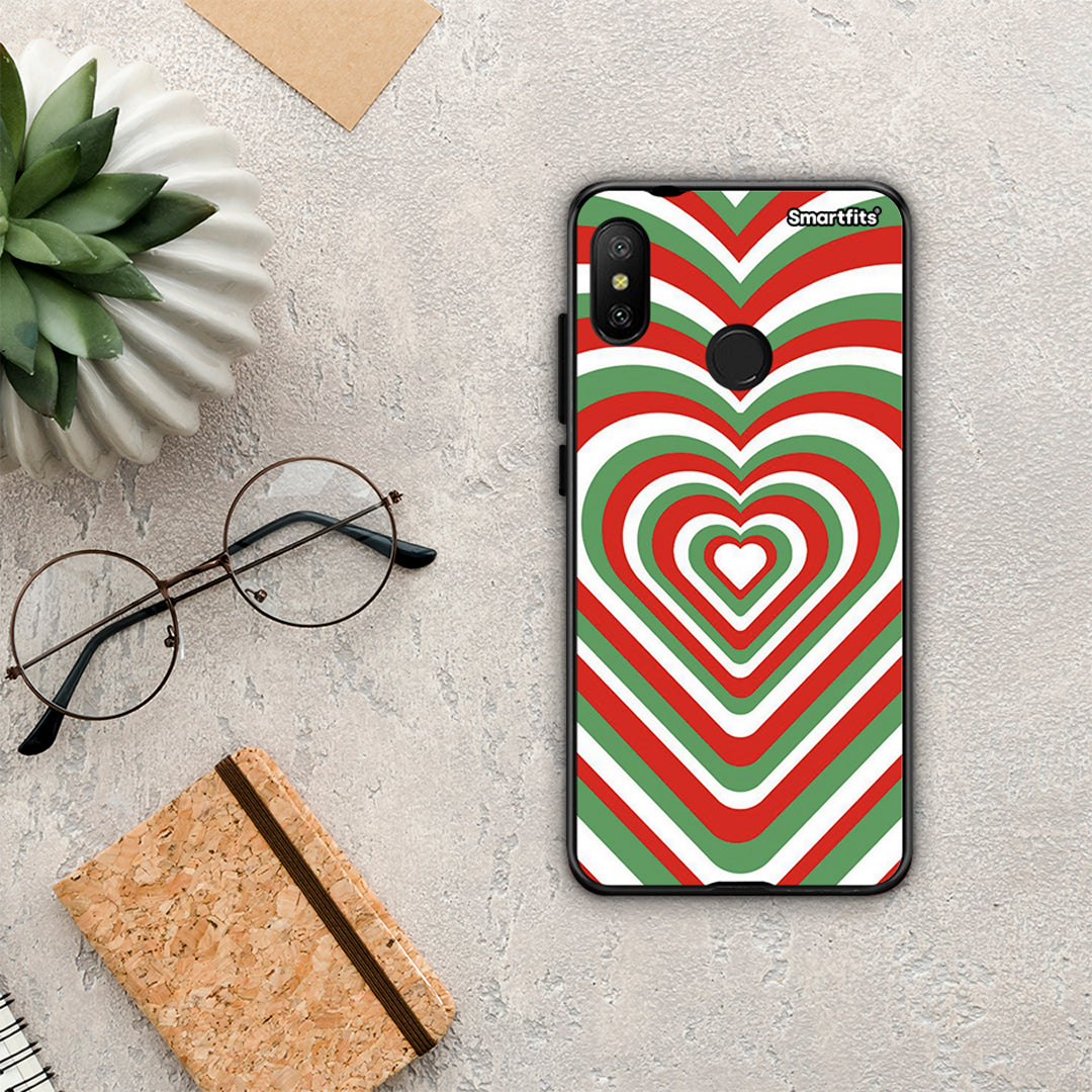 Christmas Hearts - Xiaomi Mi A2 Lite case