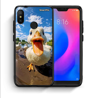 Thumbnail for Θήκη Xiaomi Mi A2 Lite Duck Face από τη Smartfits με σχέδιο στο πίσω μέρος και μαύρο περίβλημα | Xiaomi Mi A2 Lite Duck Face case with colorful back and black bezels