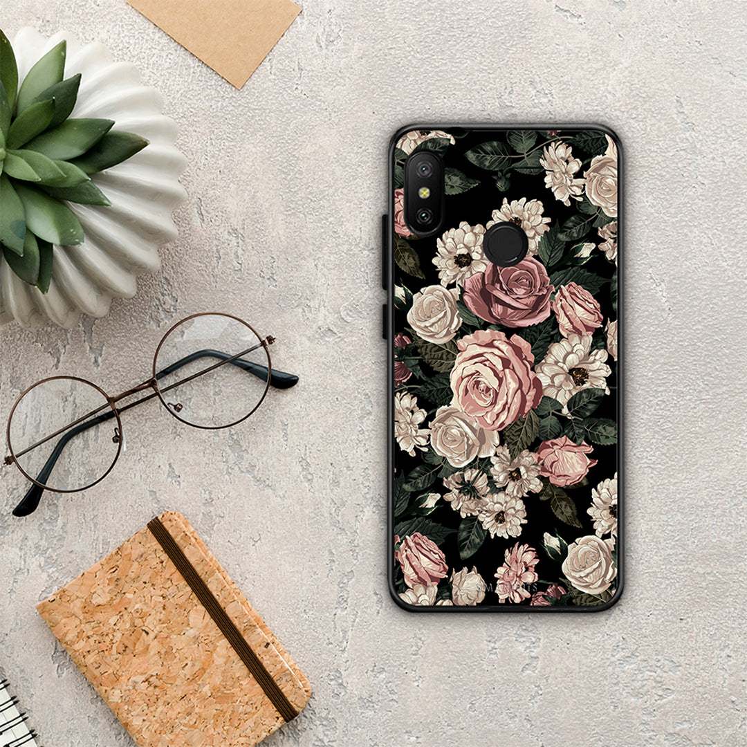 Flower Wild Roses - Xiaomi Mi A2 Lite case