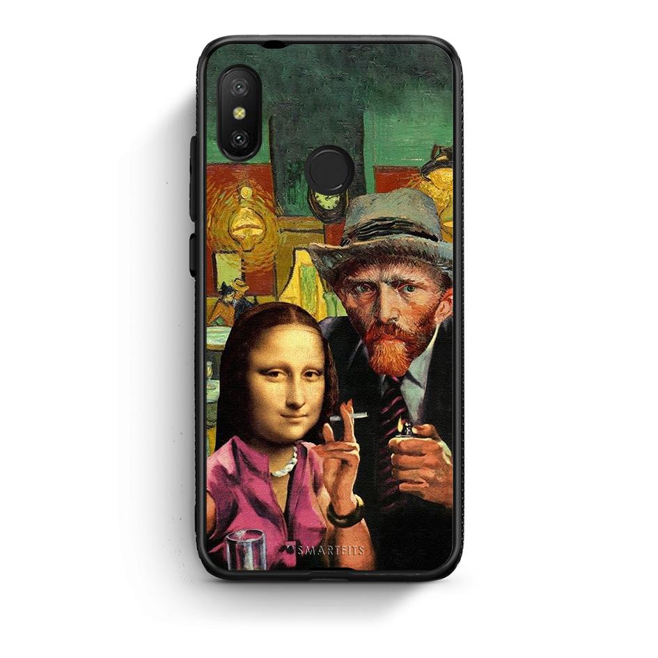 Xiaomi Mi A2 Lite Funny Art θήκη από τη Smartfits με σχέδιο στο πίσω μέρος και μαύρο περίβλημα | Smartphone case with colorful back and black bezels by Smartfits