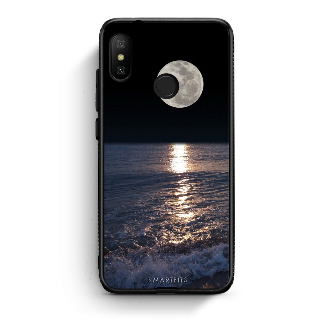 4 - Xiaomi Mi A2 Lite Moon Landscape case, cover, bumper