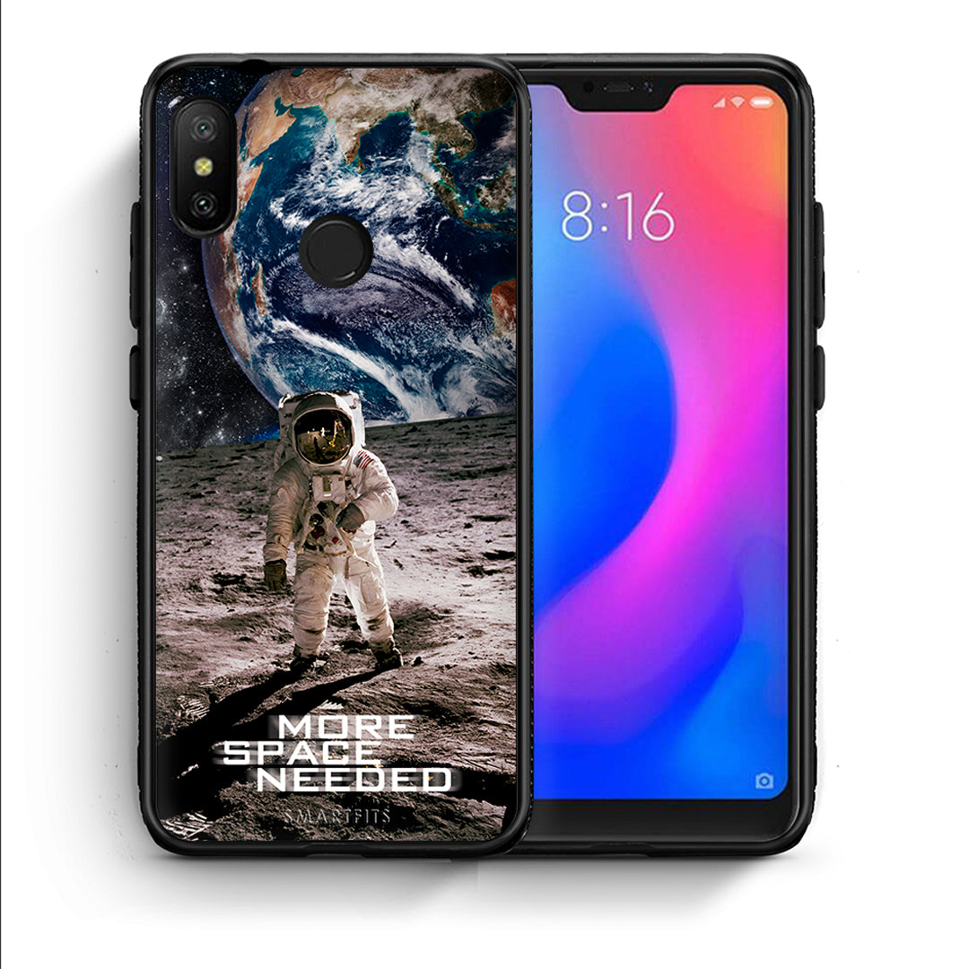 Θήκη Xiaomi Mi A2 Lite More Space από τη Smartfits με σχέδιο στο πίσω μέρος και μαύρο περίβλημα | Xiaomi Mi A2 Lite More Space case with colorful back and black bezels