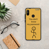 Thumbnail for My Password - Xiaomi Mi A2 Lite case