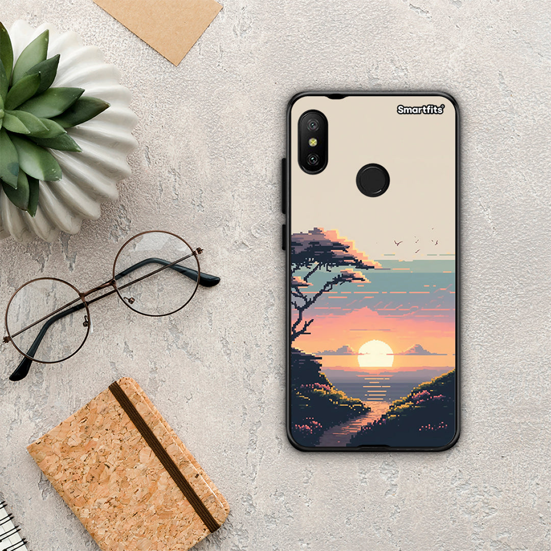 Pixel Sunset - Xiaomi Mi A2 Lite case