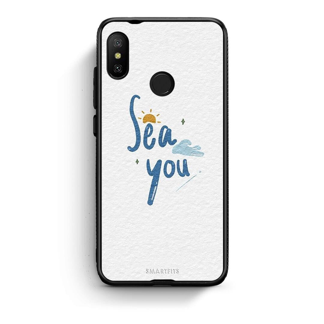 Xiaomi Mi A2 Lite Sea You Θήκη από τη Smartfits με σχέδιο στο πίσω μέρος και μαύρο περίβλημα | Smartphone case with colorful back and black bezels by Smartfits