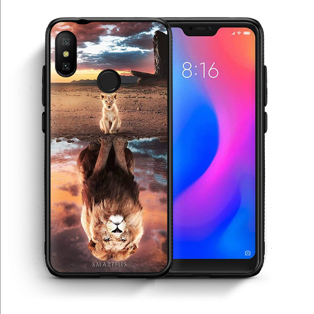 Θήκη Αγίου Βαλεντίνου Xiaomi Mi A2 Lite Sunset Dreams από τη Smartfits με σχέδιο στο πίσω μέρος και μαύρο περίβλημα | Xiaomi Mi A2 Lite Sunset Dreams case with colorful back and black bezels