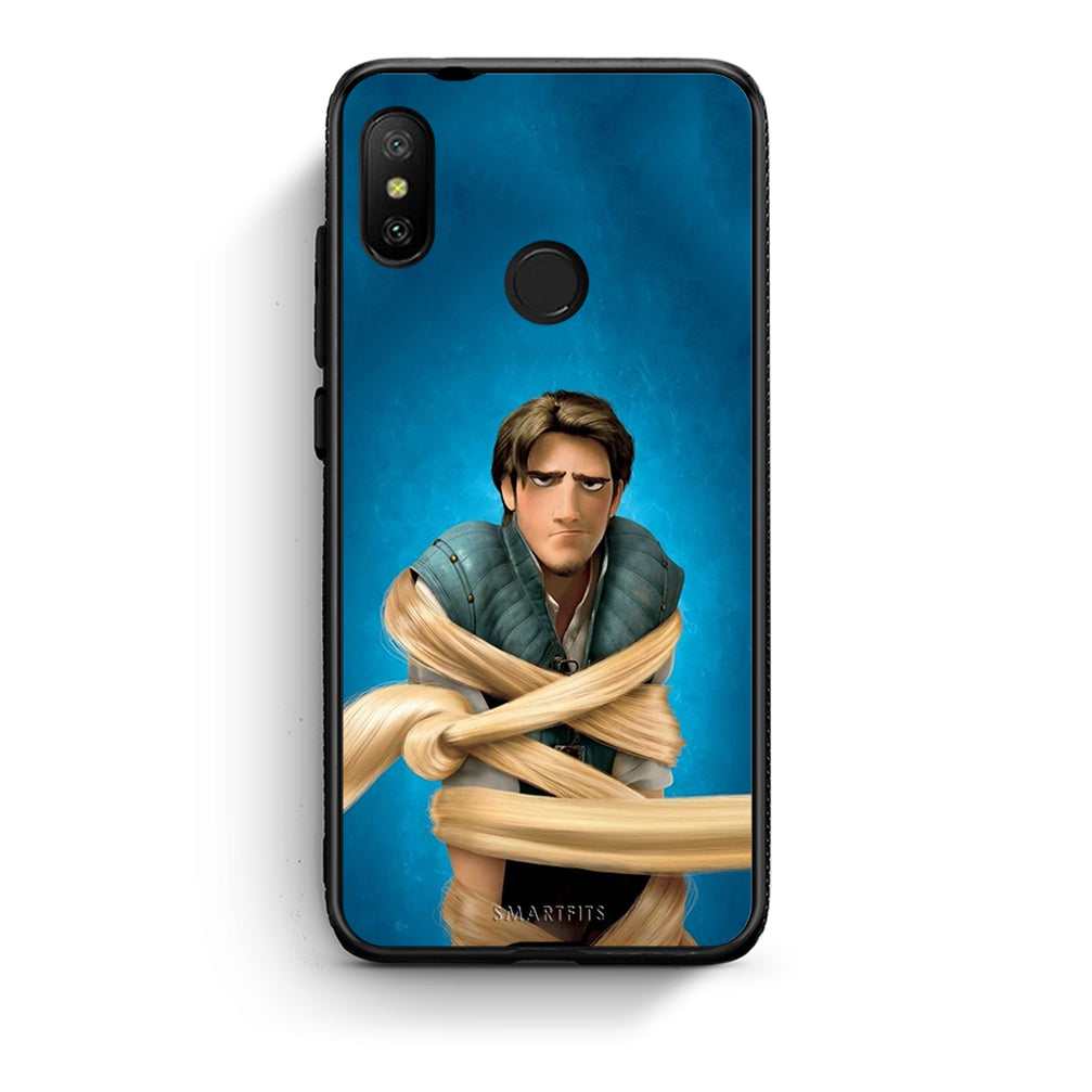 Xiaomi Mi A2 Lite Tangled 1 Θήκη Αγίου Βαλεντίνου από τη Smartfits με σχέδιο στο πίσω μέρος και μαύρο περίβλημα | Smartphone case with colorful back and black bezels by Smartfits