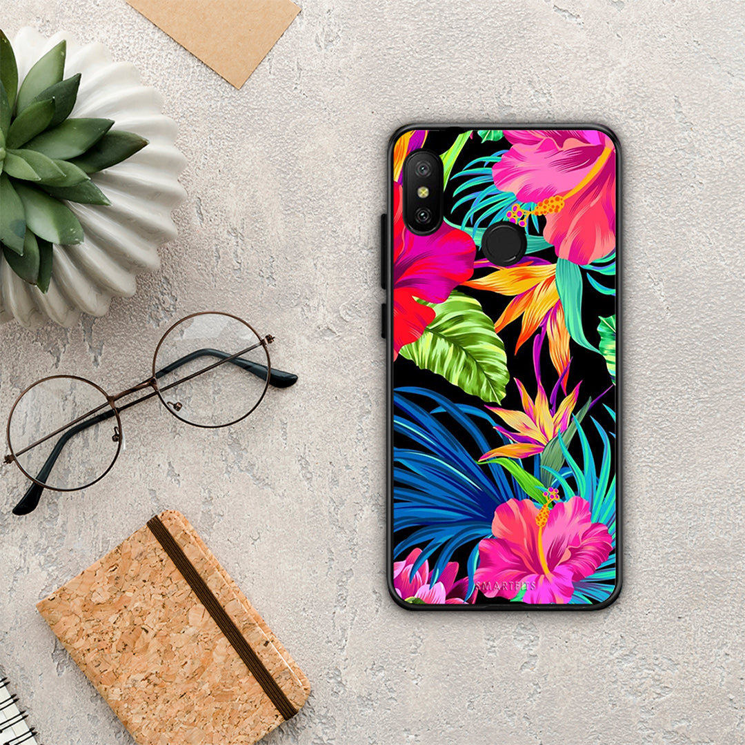 Tropical Flowers - Xiaomi Mi A2 Lite case